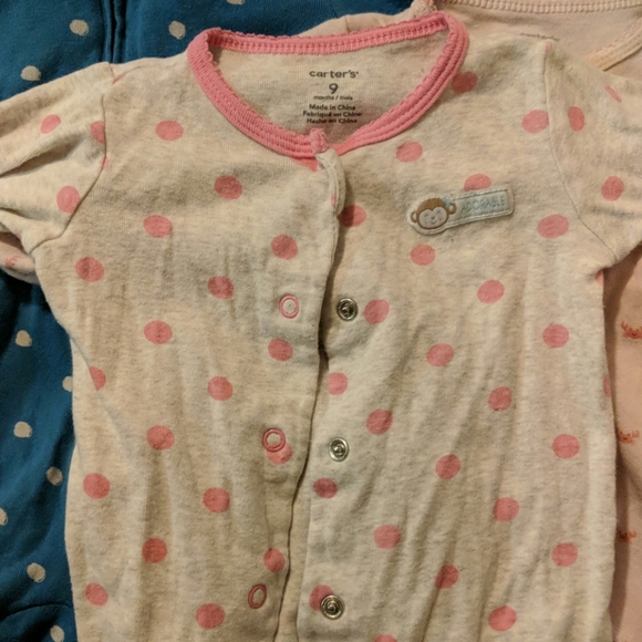 Baby Footed Onsies Size 6-9 Months - Picture 4 of 8